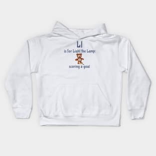 ABC's of Hockey - L Kids Hoodie